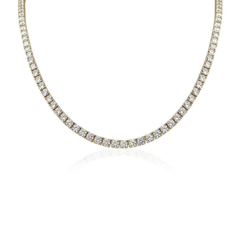 3 mm Su Yolu Kolye - Kayısı Tonu - 1