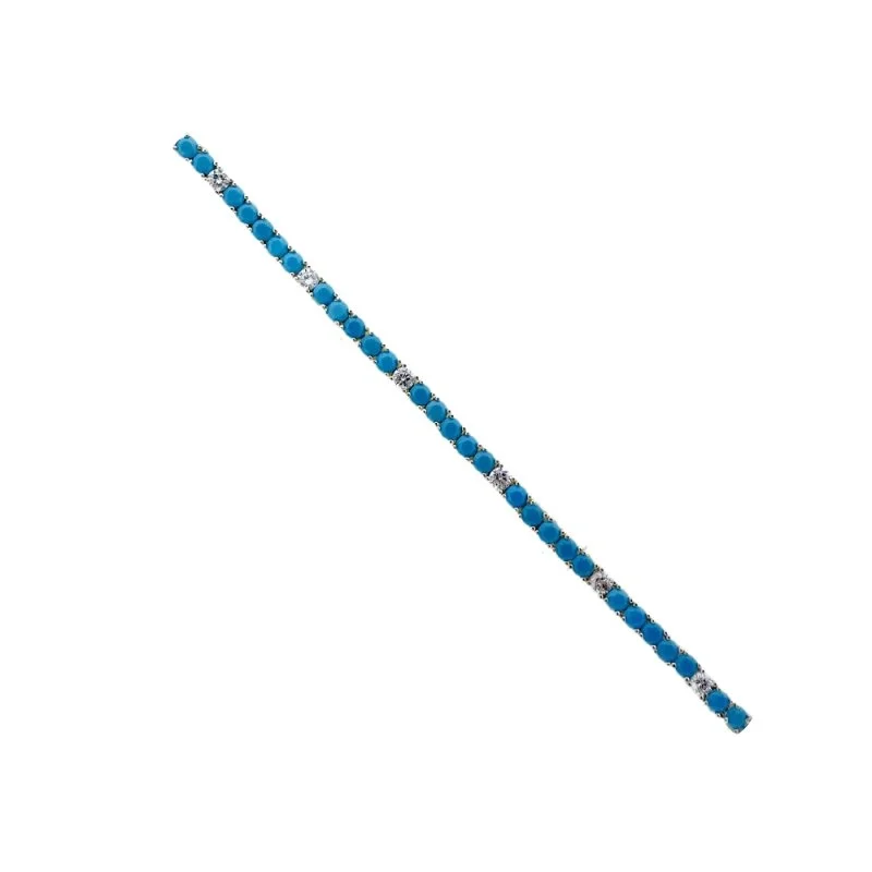 3 mm Turkuaz Su Yolu Bilelik - 1