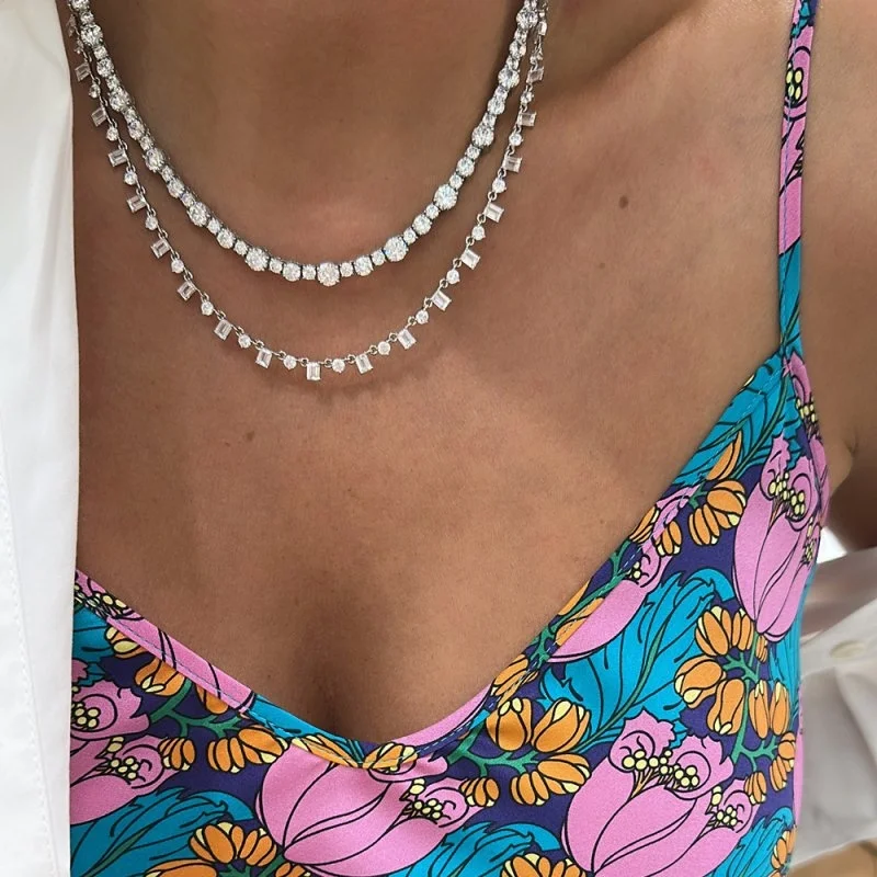 Amalfi Sıralı Baget Kolye - 3