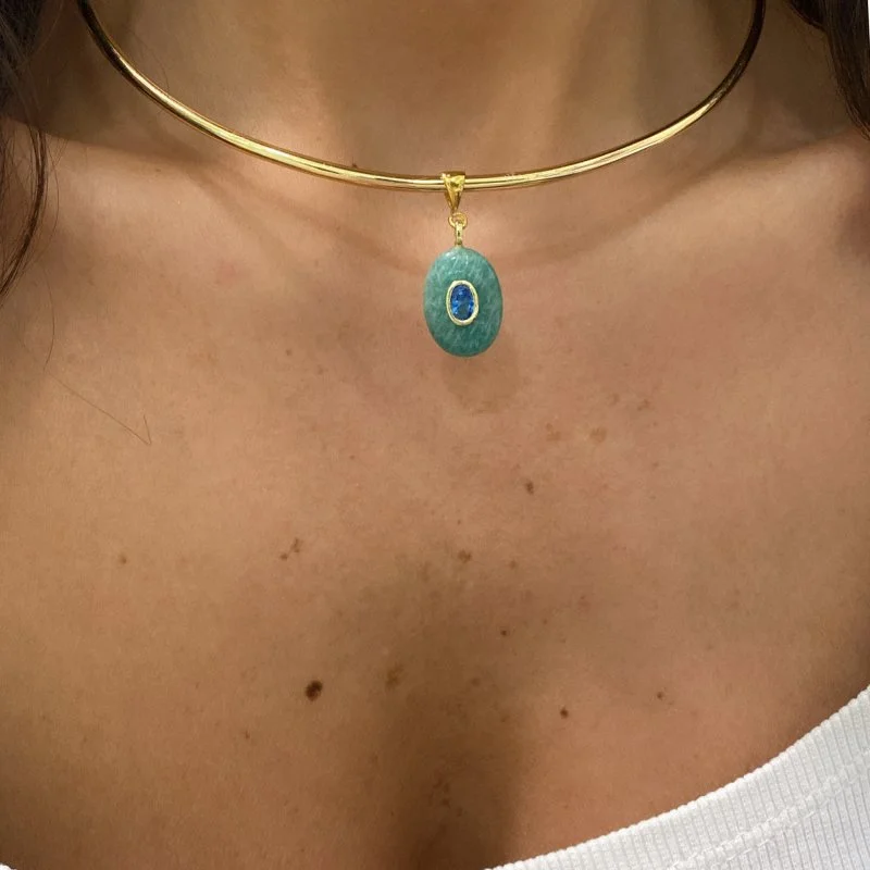 Amazonite Tasma Kolye - 2