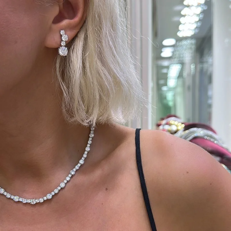 Asimetrik Süzme Küpe - 2