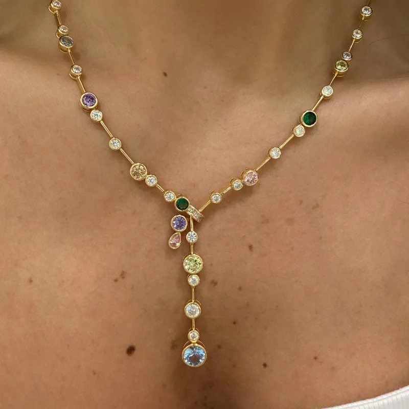 Auric Renkli İtalyan Kolye - 1