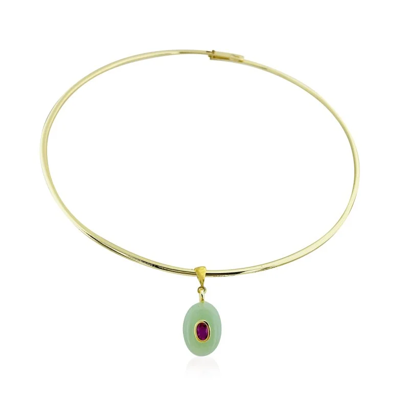 Aventurine Tasma Kolye - 1