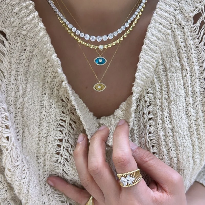 Bal Camgöz Kolye - Ufak Boy - 2