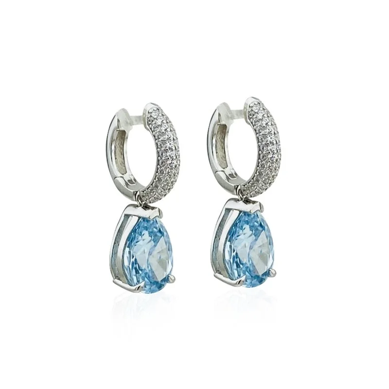 Blue Damla Küpe - 2