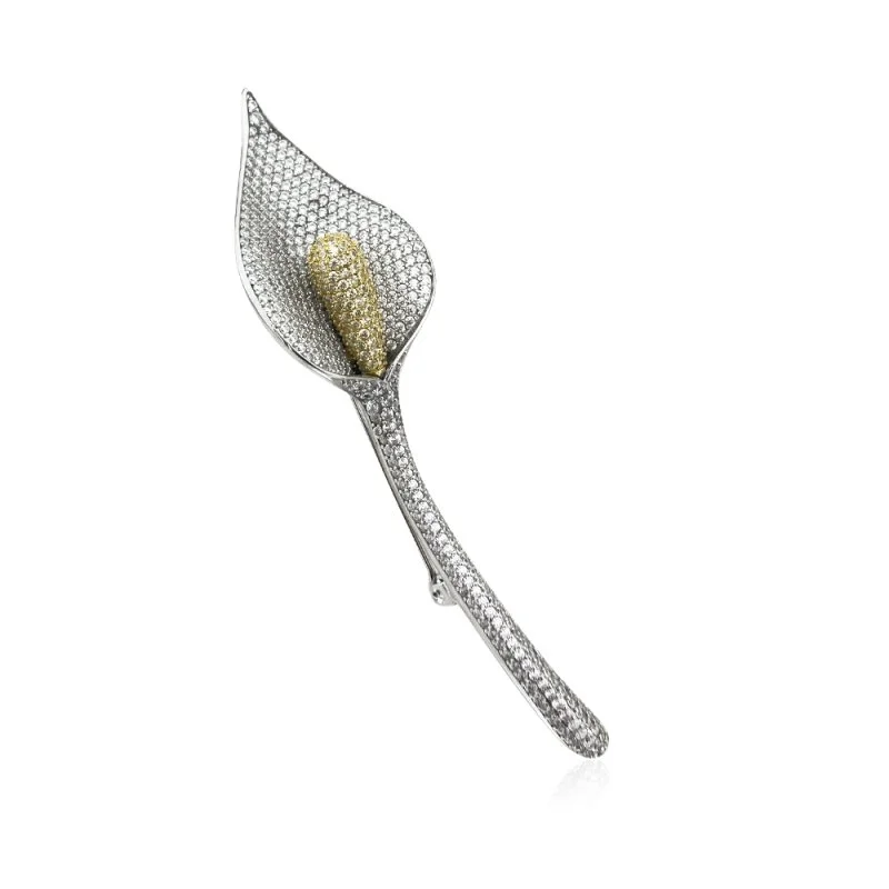 Calla Lily Broş - 1