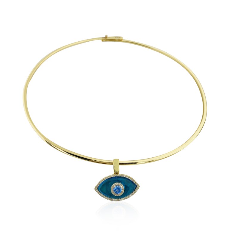 Camgöz Tasma Kolye - by Eda Çetin