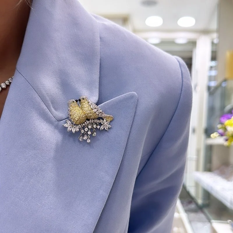 Espin Kuş Broş - 3