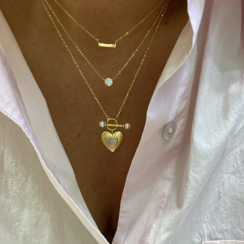 Espino Kendinden İkili Kolye - 2