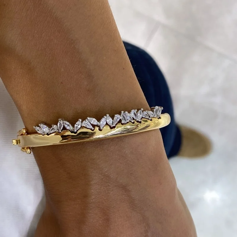 Fey Taşlı Plakalı Bileklik - 2