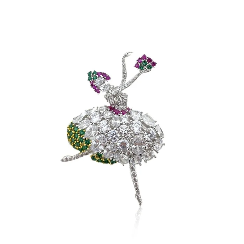 Flora Danse Broş - 1