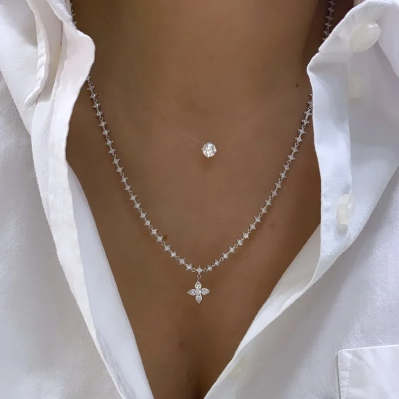 Gümüş Hayalet Kolye - 4