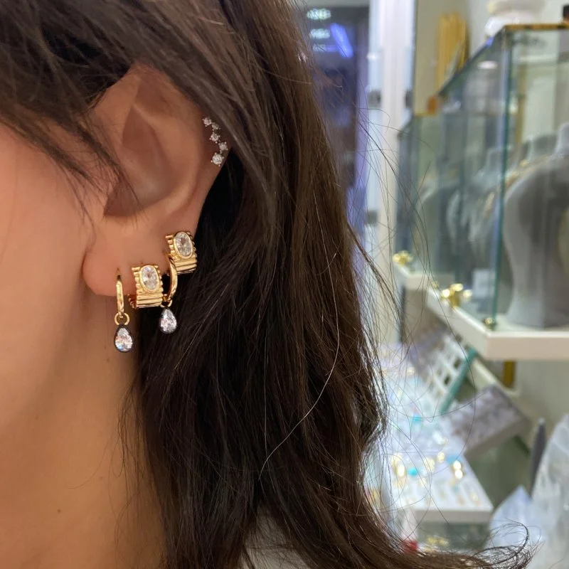 Halkada Damla Küpe - 2