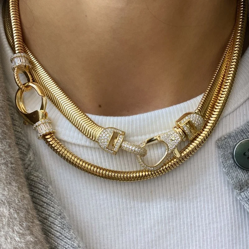 İtalyan Halat Zincir Kolye - 3