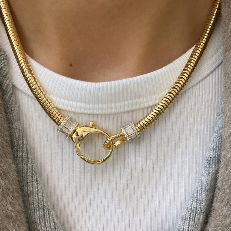 İtalyan Halat Zincir Kolye - 2