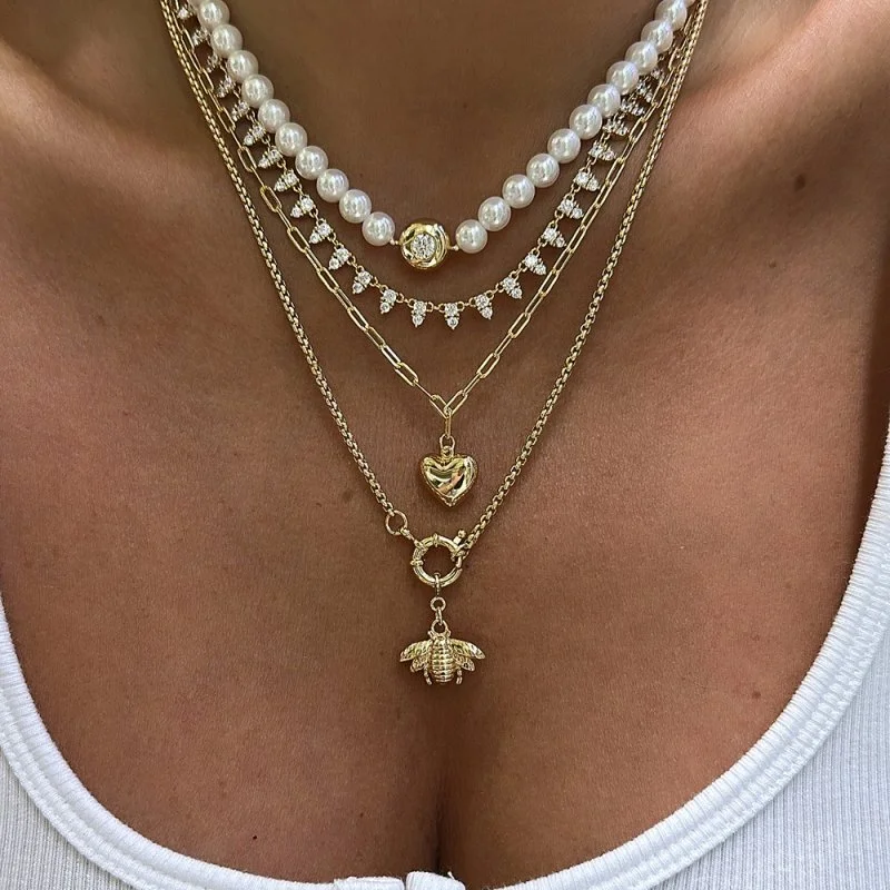 İtalyan Kilitli Zincir - 60 cm - 2