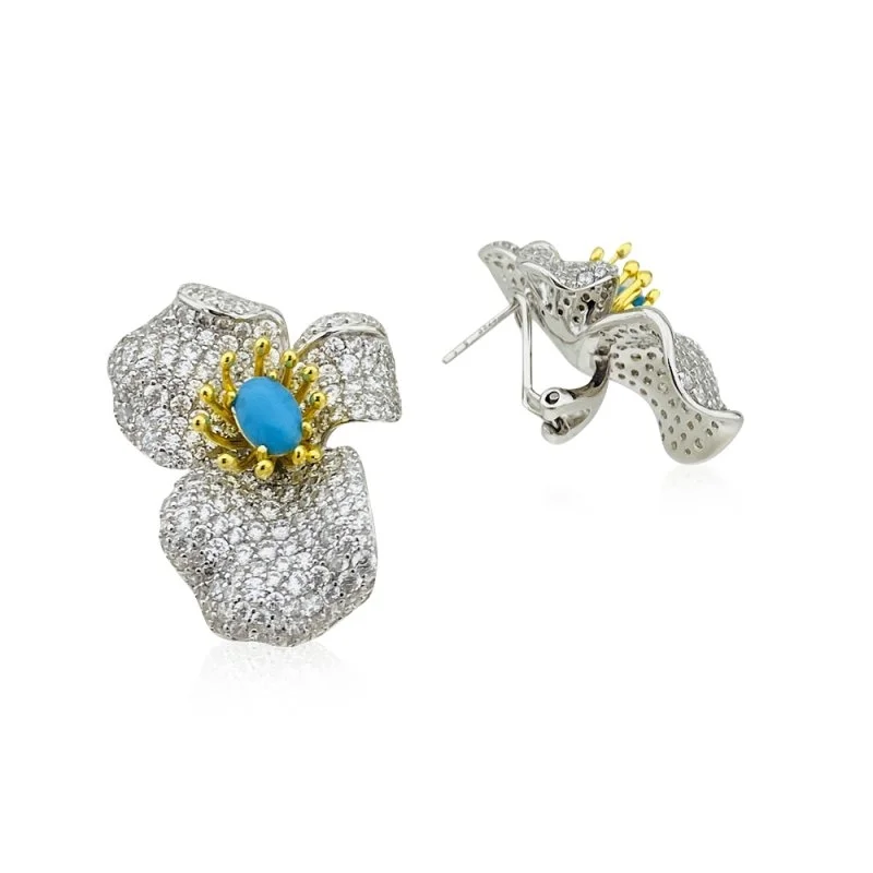 İtalyan Orkide Küpe - 5