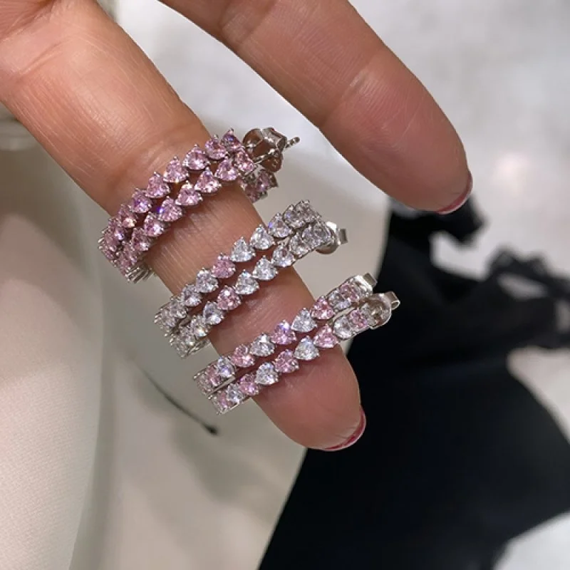 Kalp Halka Küpe - 4