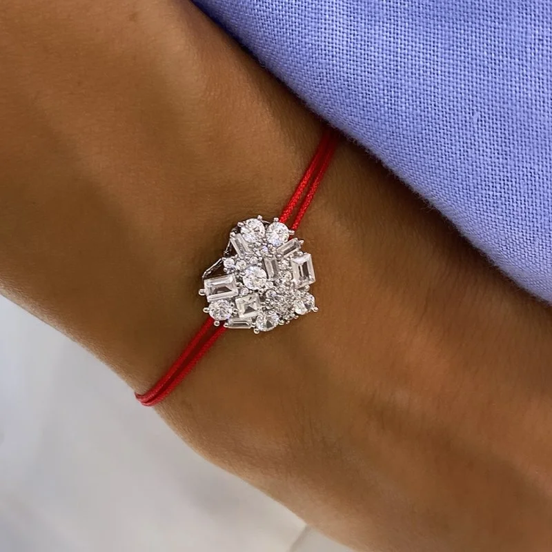 Kalp İp Bileklik - 2