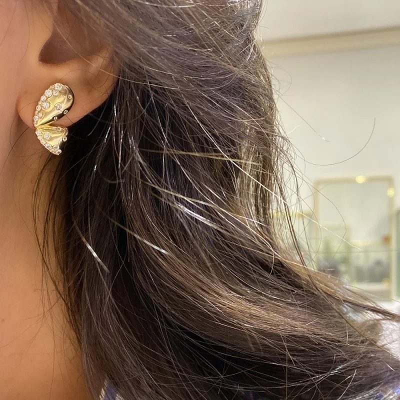 Kelebek Form Küpe - 2