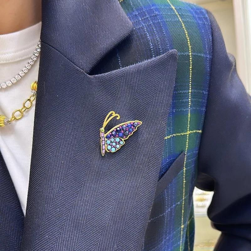 Koleksiyon Kelebek Broş - 2