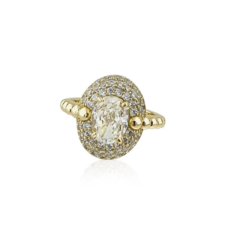 Liva Mozanit Yüzük - 2