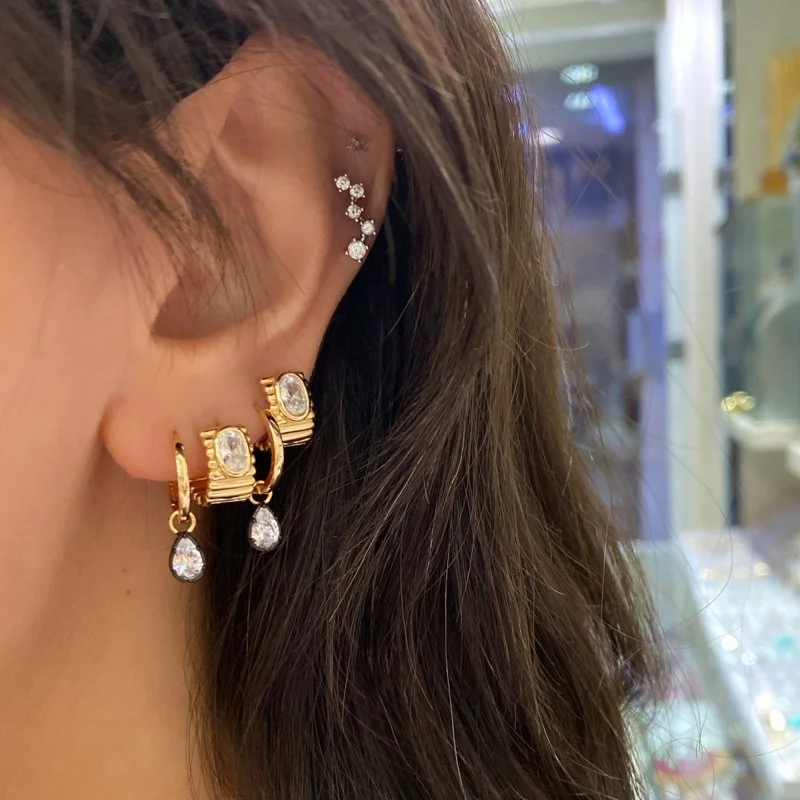 Mari Mini Halka Küpe - 2