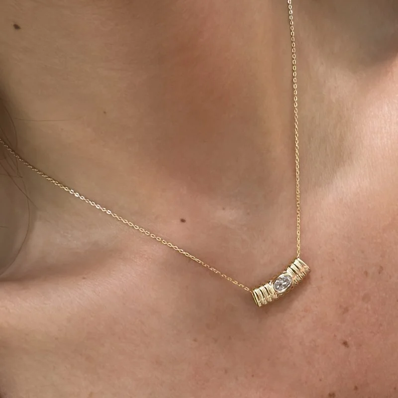 Mari Taşlı Kolye - 2