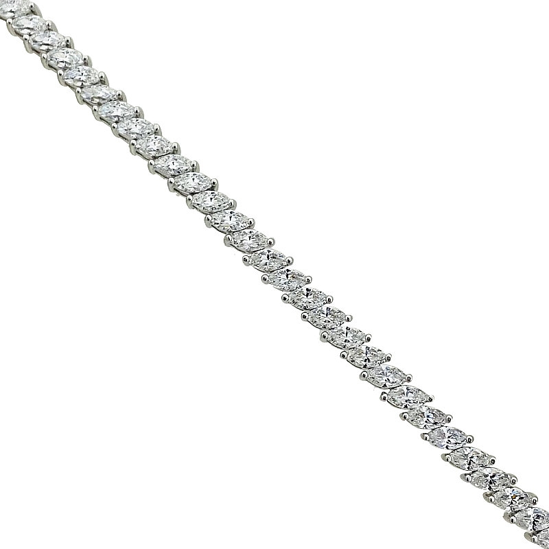 Mozanit Markiz Su Yolu Bileklik - by Eda Çetin