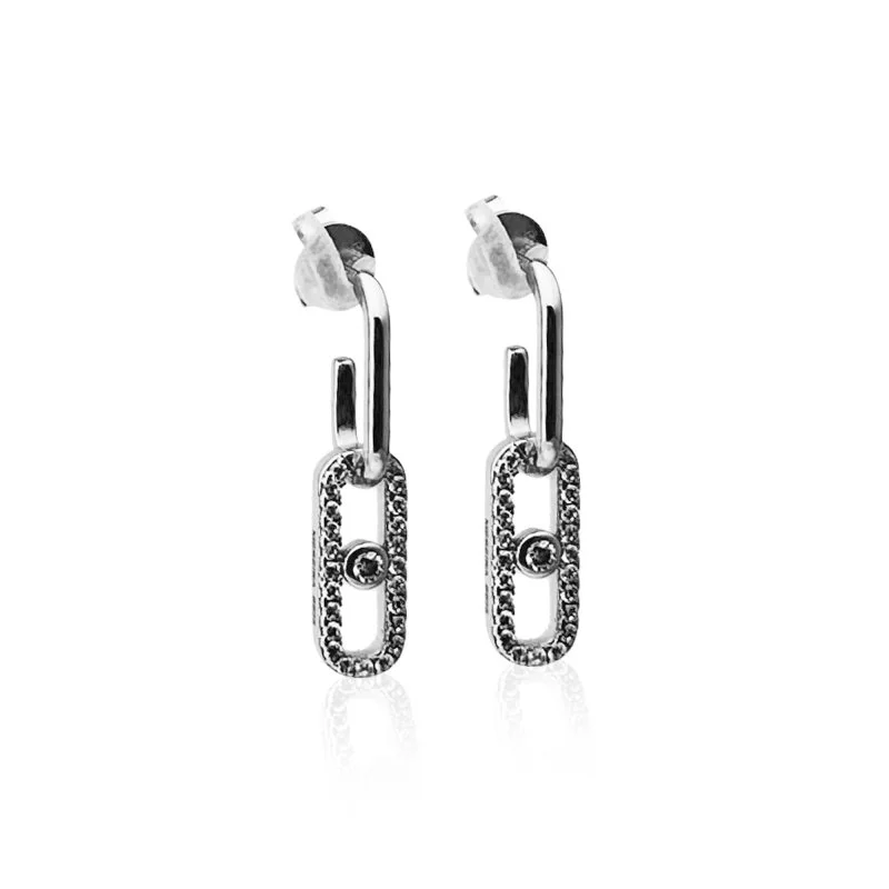 Merina Taşlı Küpe - 2