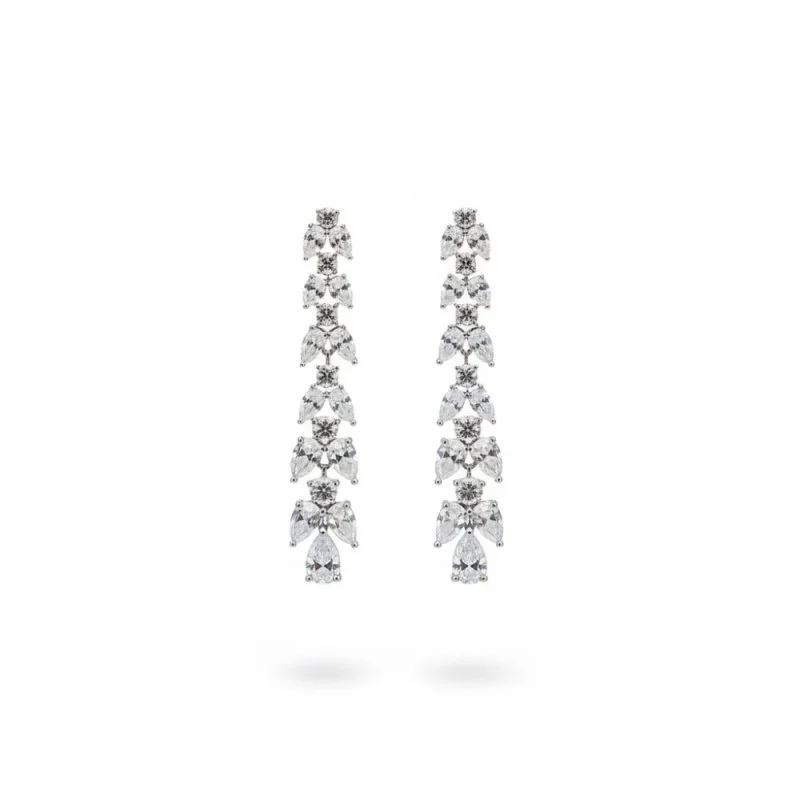 Merry Damla Sarkıt Küpe - 1