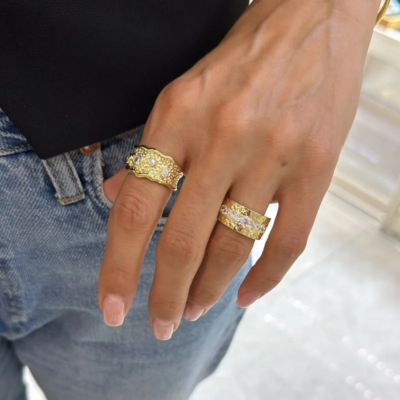 Mia Muse Taşlı Yüzük Küpe - 2