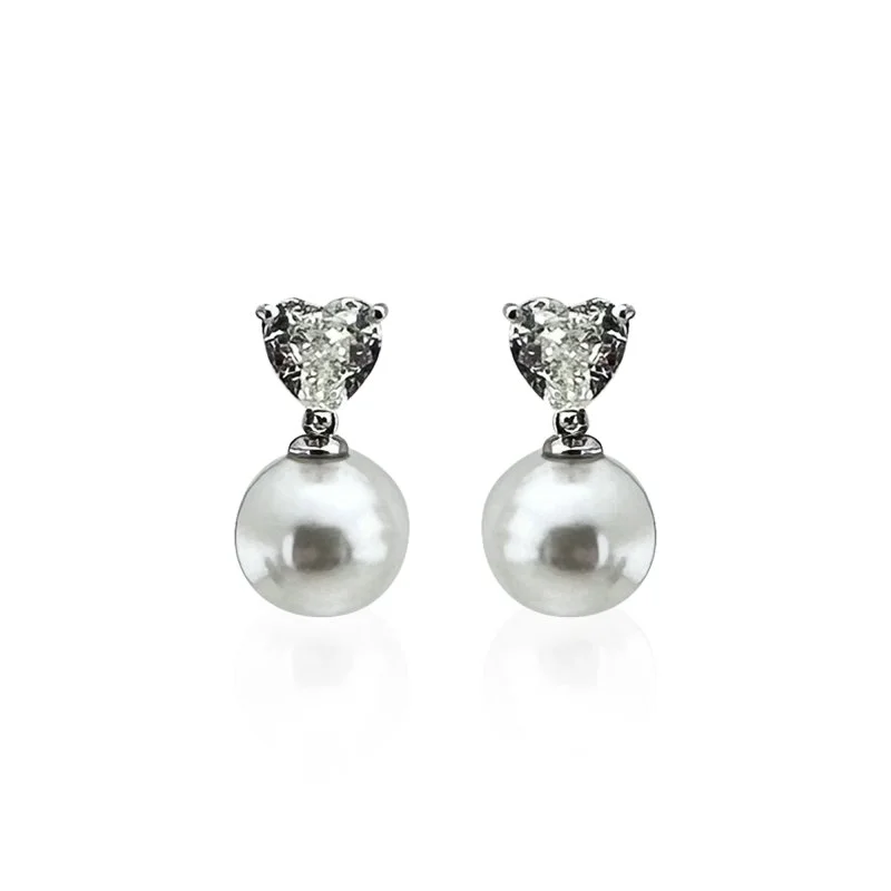 Mozanit İnci Küpe - 3