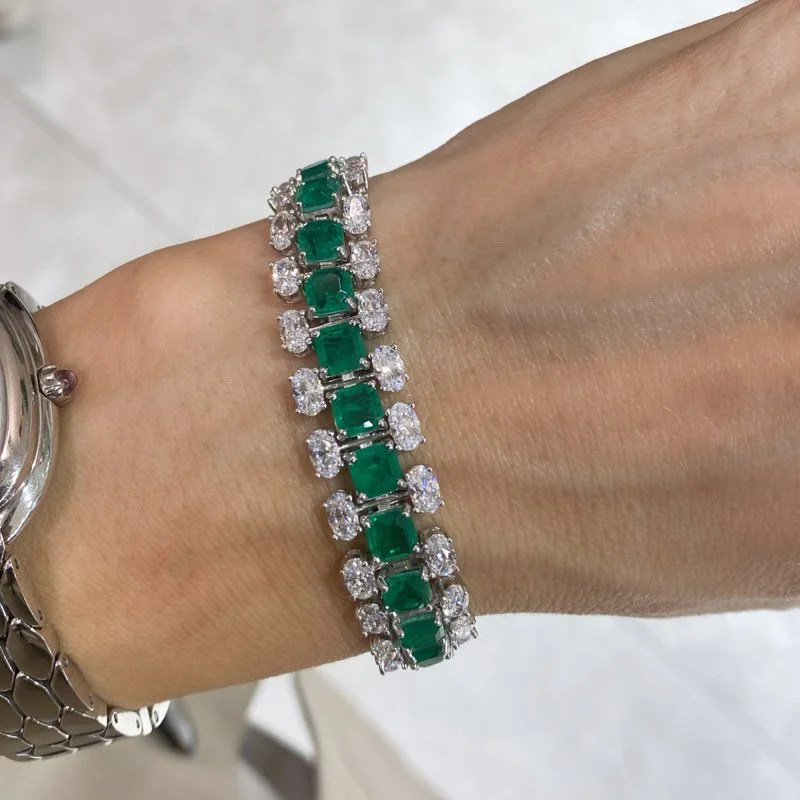 Mozanit Rube Su Yolu Bileklik - 2