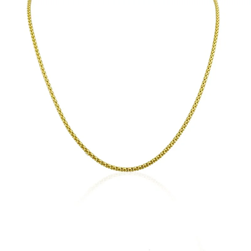 Pop Corn Zincir İnce Form - 50 cm - 1