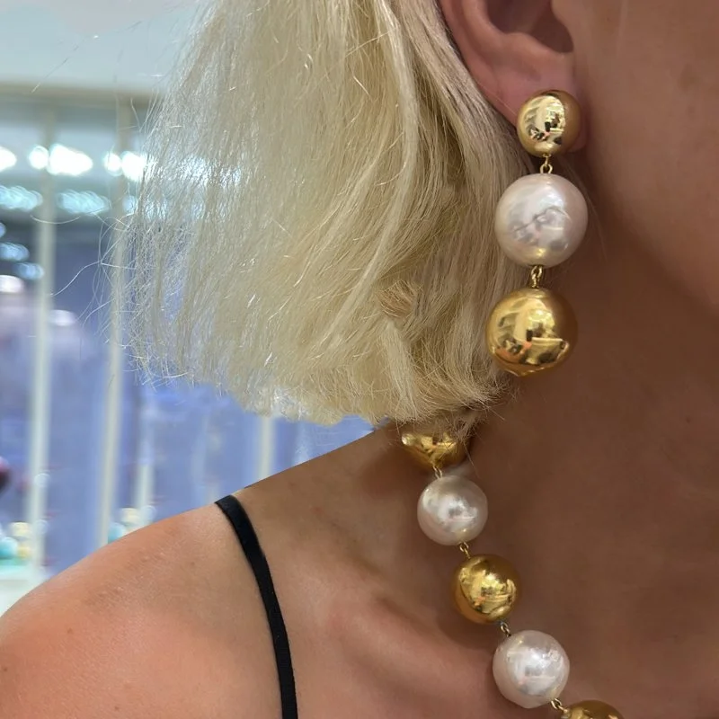 Portofino İnci Küpe - 2