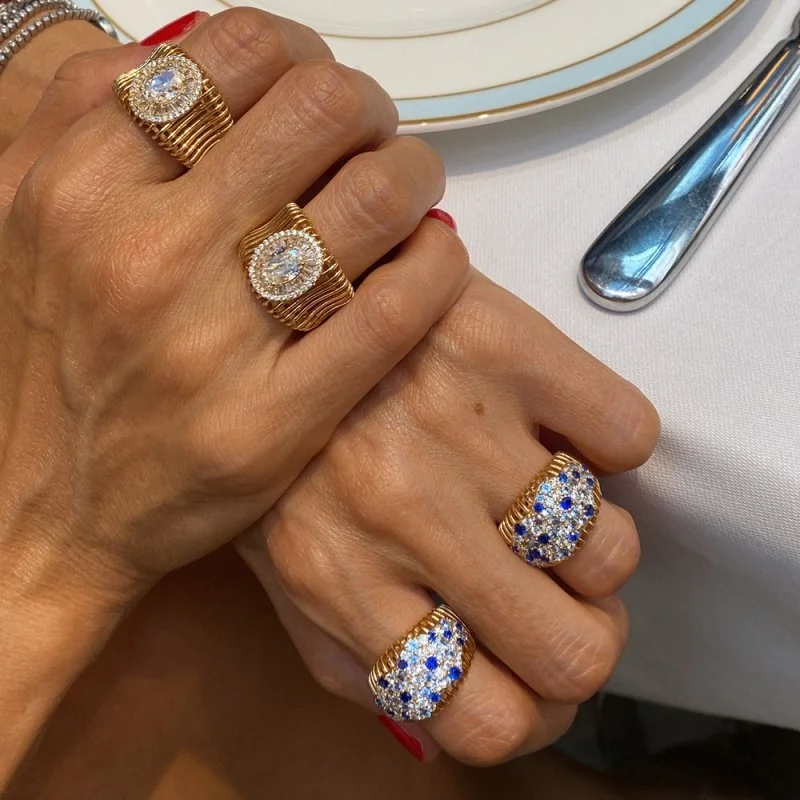 Pure Selection Blue Yüzük - 2