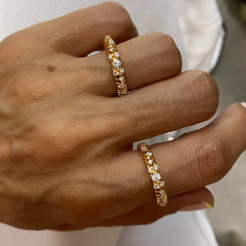 Pure Selection İnce Montür Yüzük - 2