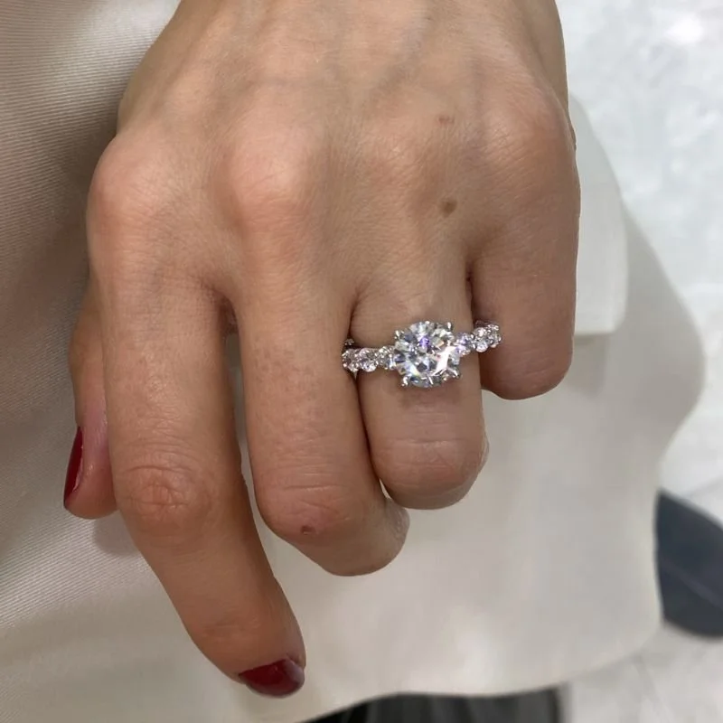 Queen Tek Taşlı Tamtur Yüzük - 2