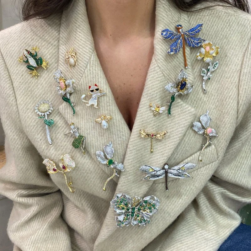 Renkli Yusufcuk Broş - 2