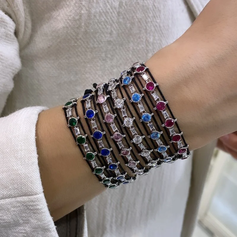 Reven Taşlı İp Bilelik - 2