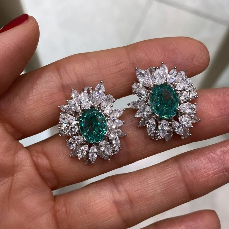 Ronan Taşlı Küpe - 4