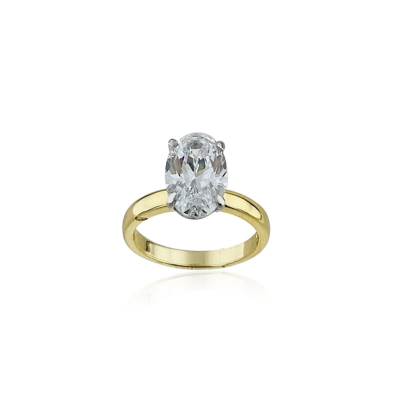 Royal Cut Oval Kesim Yüzük - Büyük Boy - 2
