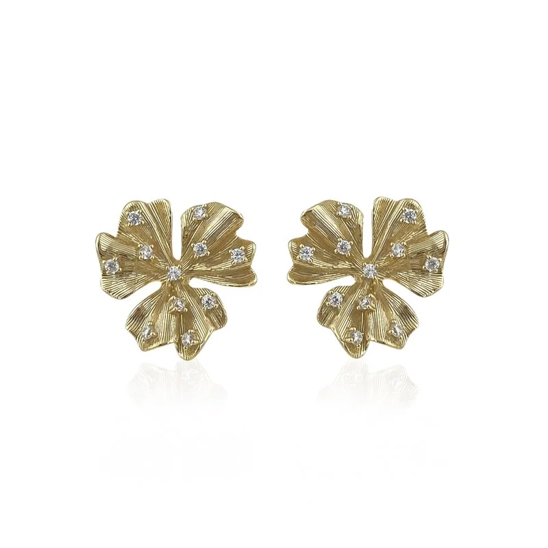 Rute Mia Çiçek Küpe - 1