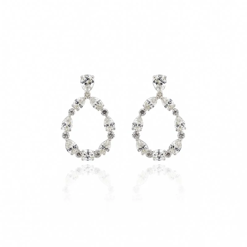 Severn Mozanit Taş Küpe - 3