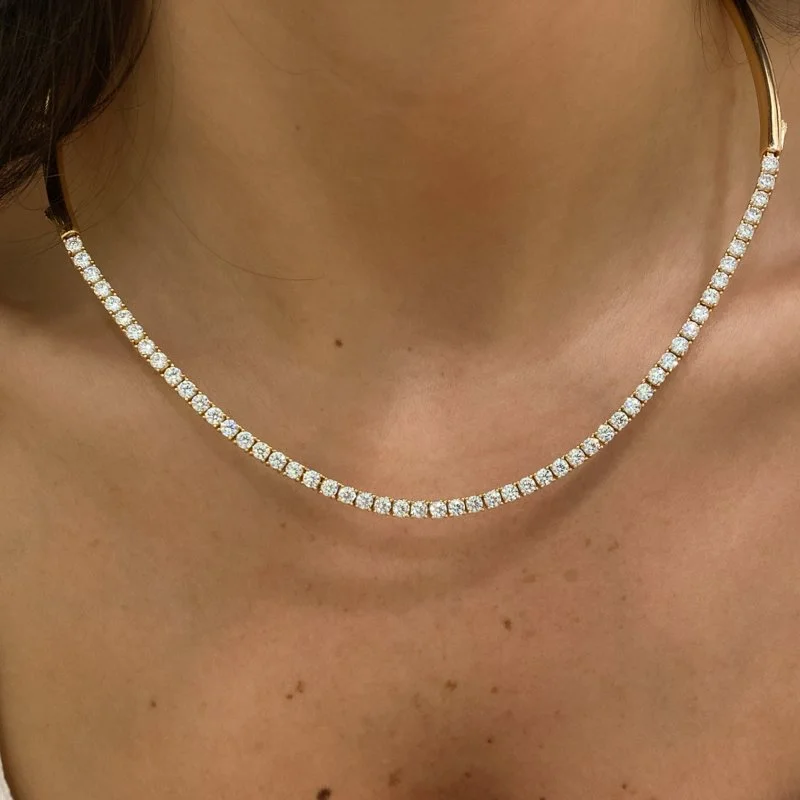 Taşlı Tasma Kolye - 2