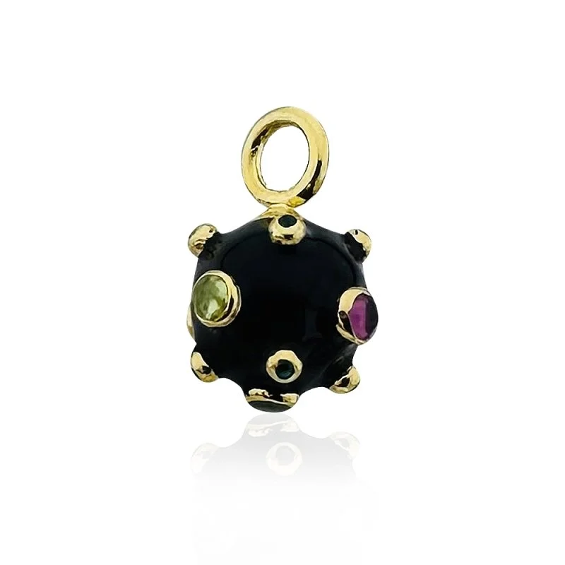 Turmalin Mineli Kolye Uçları - 5