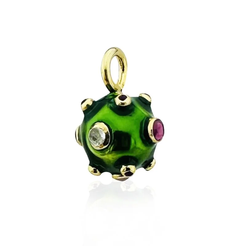 Turmalin Mineli Kolye Uçları - 6