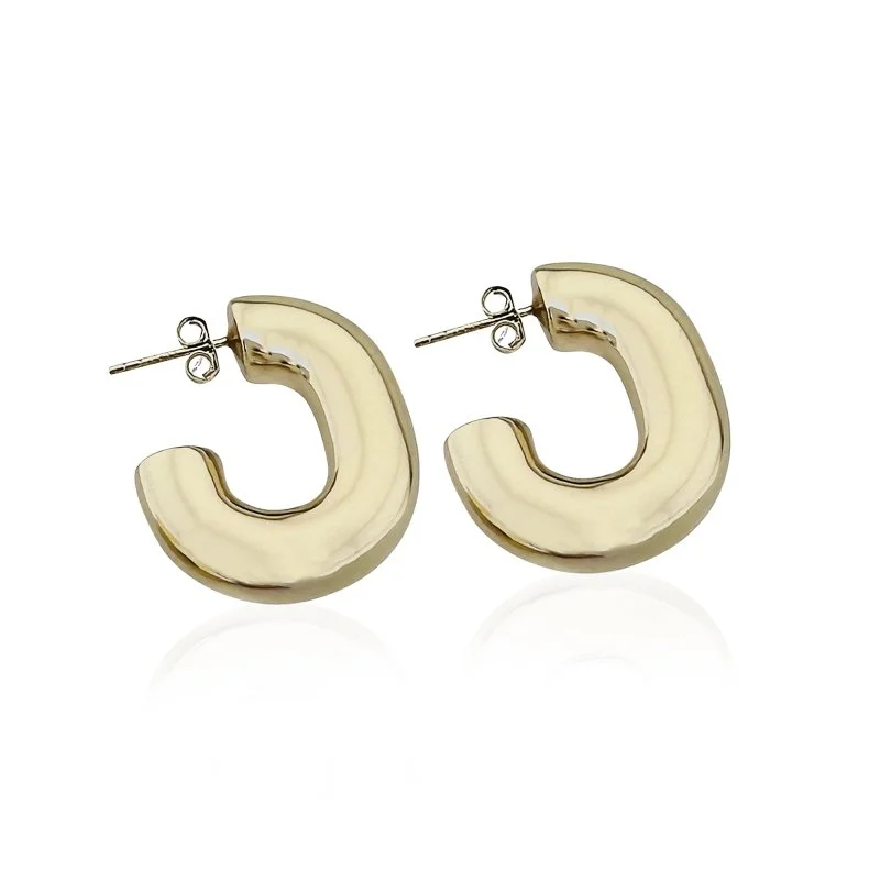 U Form İtalyan Küpe - 6