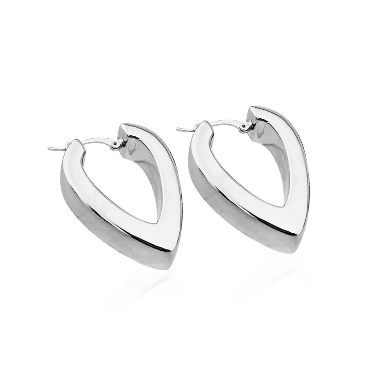 V Form İtalyan Küpe - 5